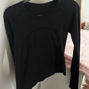 Lululemon Athletica Black Long Sleeve Top